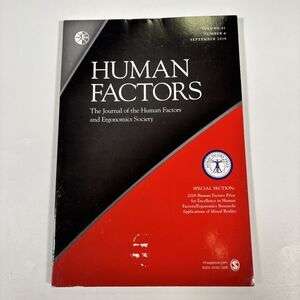 HUMAN FACTORS The Journal of the Human Factors and Ergonomics Society VOl. 61